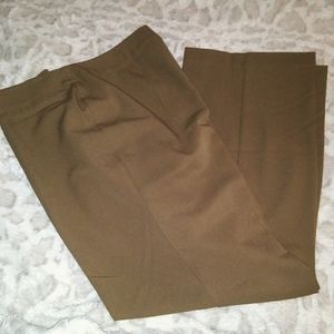 Milk Chocolate Eva Trousers Sz 12 JH Collectibles